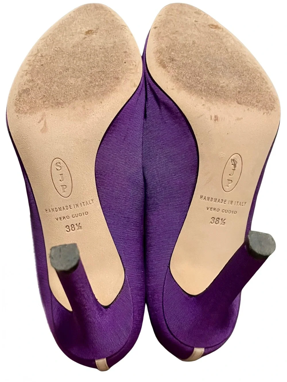 SJP Lady Purple Pumps Heels EU 38.5 Made in Italy
